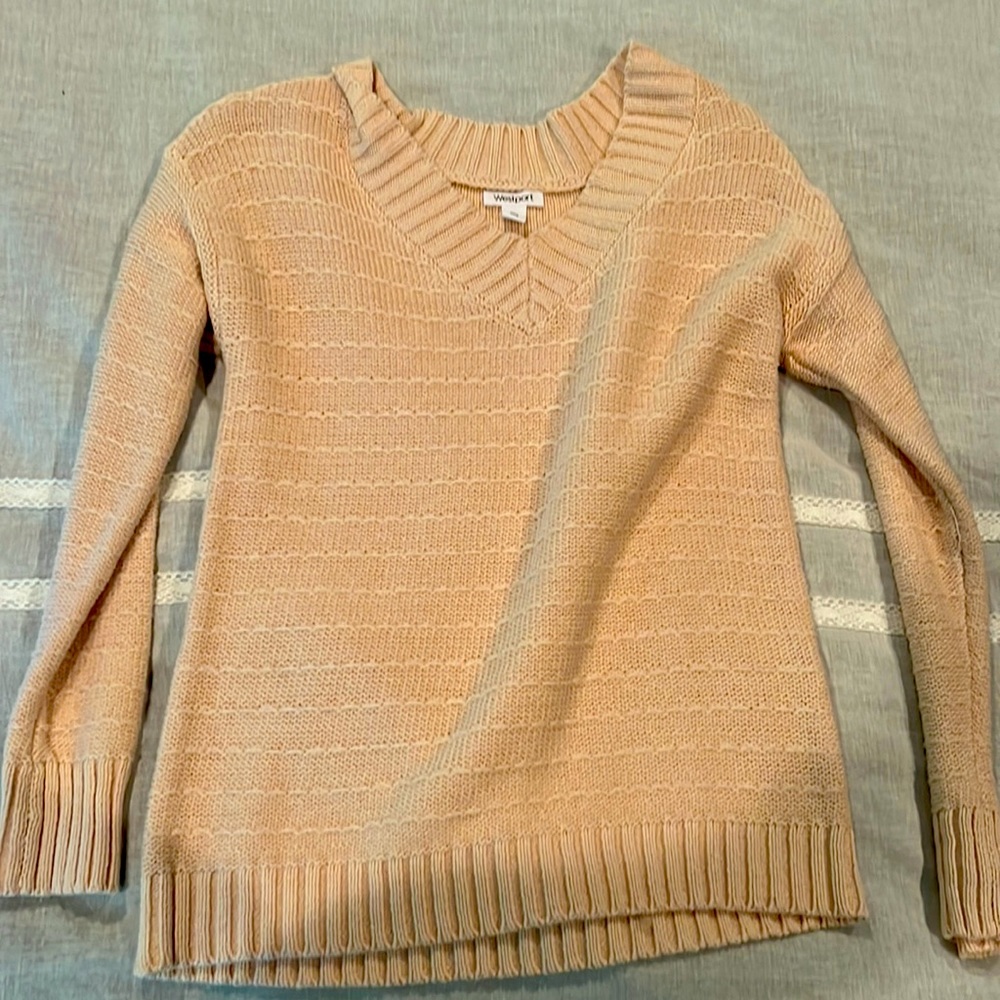 Pink sweater
